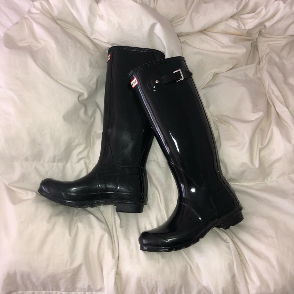 Hunter Women’s Original Tall Black Rainboots